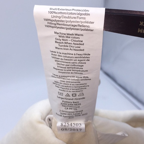 Pottery Barn Velvet Christmas Stocking “Ford” - Picture 6 of 11